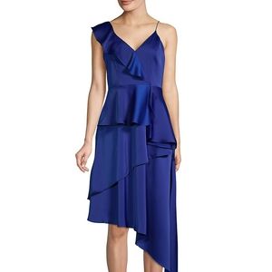 Aidan Mattox Ruffle Dress